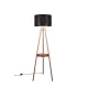 Trio Colette barna-fekete állólámpa (TRI-R41561065) E27 1 izzós IP20