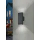 Trio Colorado antracit LED kültéri falikar (TRI-228460242) LED 2 izzós IP54