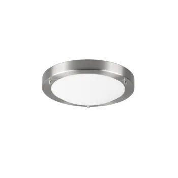 Trio Condus matt nikkel-fehér fürdőszobai mennyezeti lámpa (TRI-6801011-07) E27 1 izzós IP44