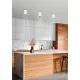 Trio Cookie fehér-fekete mennyezeti spotlámpa (TRI-612900134) GU10 1 izzós IP20