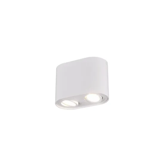 Trio Cookie fehér mennyezeti spotlámpa (TRI-612900231) GU10 2 izzós IP20