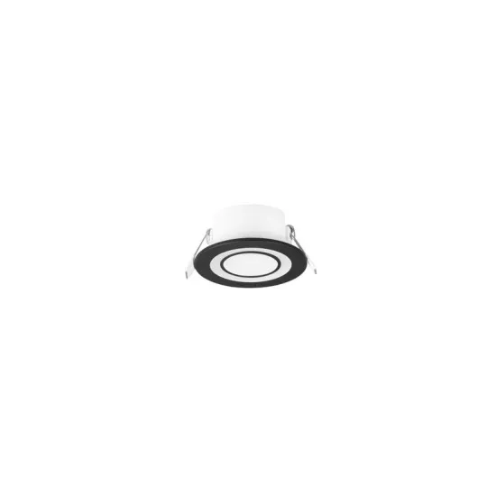Trio Core fekete-fehér LED beépíthető lámpa (TRI-652510132) LED 1 izzós IP20