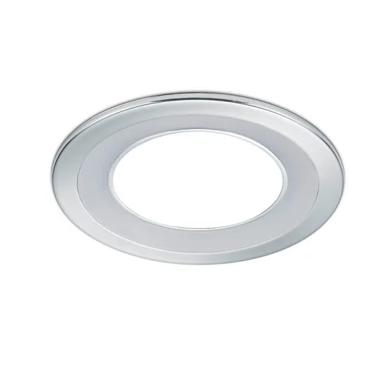 Trio Core króm-fehér LED beépíthető lámpa (TRI-652610106) LED 1 izzós IP20
