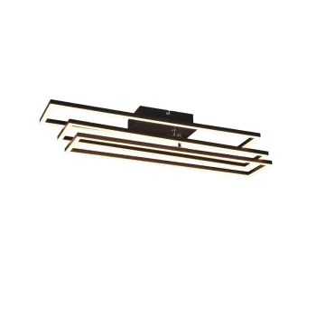 Trio Corso fekete LED mennyezeti lámpa (TRI-R64423132) LED 1 izzós IP20
