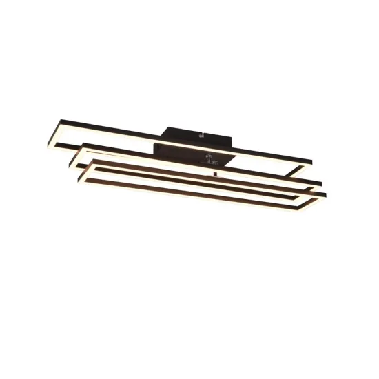 Trio Corso fekete LED mennyezeti lámpa (TRI-R64423132) LED 1 izzós IP20