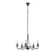 Trio Country rozsdabarna csillár (TRI-R1198-24) E14 5 izzós IP20