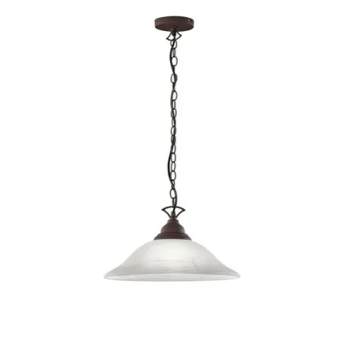 Trio Country rozsdabarna függesztett lámpa (TRI-R30871024) E27 1 izzós IP20
