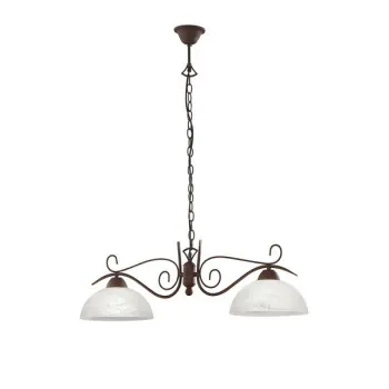 Trio Country rozsdabarna függesztett lámpa (TRI-R3432-24) E27 2 izzós IP20