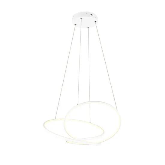 Trio Darvin fehér LED függesztett lámpa (TRI-349119131) LED 1 izzós IP20