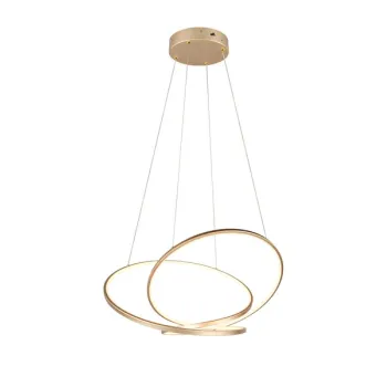 Trio Darvin arany LED függesztett lámpa (TRI-349119179) LED 1 izzós IP20 Trio Darvin arany LED függesztett lámpa (TRI-349119179) LED 1 izzós IP20