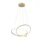 Trio Darvin arany LED függesztett lámpa (TRI-349119179) LED 1 izzós IP20