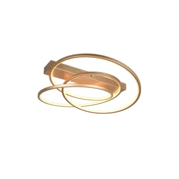 Trio Darvin arany LED mennyezeti lámpa (TRI-649110179) LED 1 izzós IP20 Trio Darvin arany LED mennyezeti lámpa (TRI-649110179) LED 1 izzós IP20