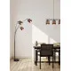 Trio Davos barna-fekete függesztett lámpa (TRI-R31554041) E14 4 izzós IP20