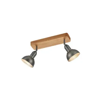 Trio Delhi barna-nikkel mennyezeti spotlámpa (TR-803400267) E14 2 izzós IP20 Trio Delhi barna-nikkel mennyezeti spotlámpa (TR-803400267) E14 2 izzós IP20