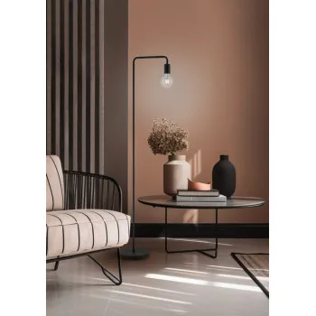 Trio Diallo fekete állólámpa (TRI-408000132) E27 1 izzós IP20 Trio Diallo fekete állólámpa (TRI-408000132) E27 1 izzós IP20