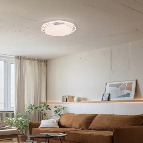 Trio Dizzy fehér LED mennyezeti lámpa (TRI-R67741100) LED 1 izzós IP20