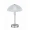 Trio Donna matt nikkel-fehér LED asztali lámpa (TRI-525790107) LED 1 izzós IP20