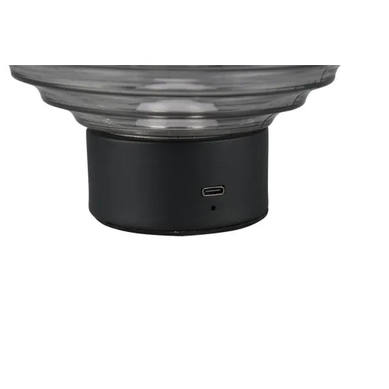 Trio Earl fekete-füstszínű LED asztali lámpa (TRI-R57771154) LED 1 izzós IP20 Trio Earl fekete-füstszínű LED asztali lámpa (TRI-R57771154) LED 1 izzós IP20