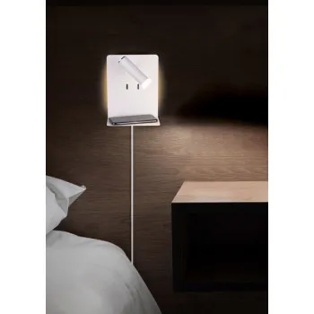 Trio Element fehér LED fali lámpa (TRI-222570231) LED 1 izzós IP20