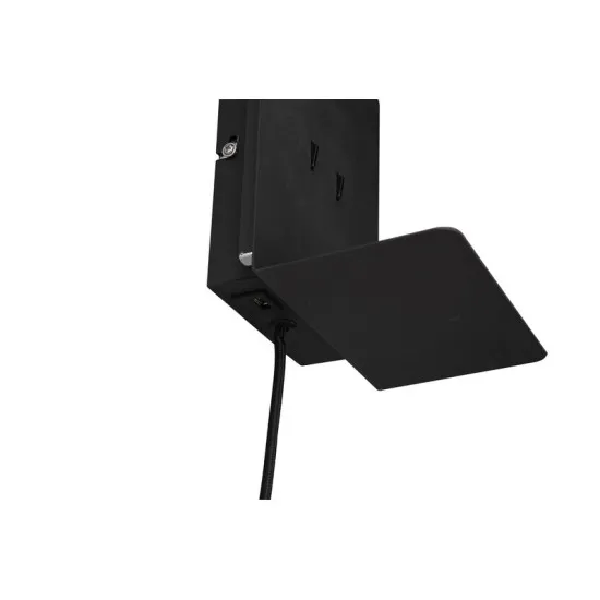 Trio Element fekete LED fali lámpa (TRI-222570232) LED 1 izzós IP20