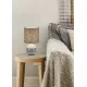 Trio Esna szürke-cappuccino asztali lámpa (TRI-R50661025) E14 1 izzós IP20