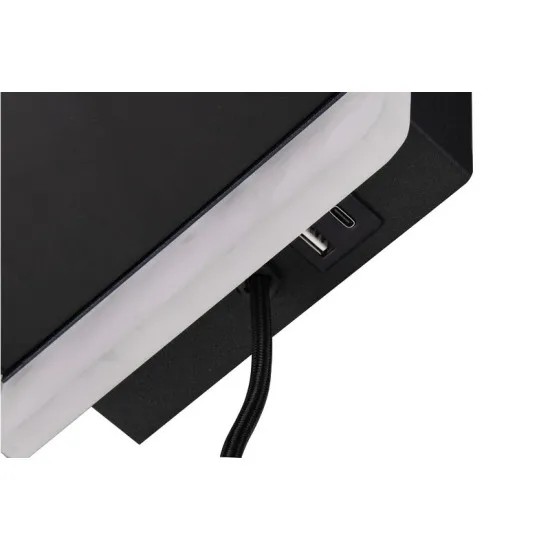 Trio Fairfield fekete LED fali lámpa (TRI-248670132) LED 1 izzós IP20