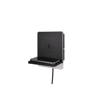 Trio Fairfield fekete LED fali lámpa (TRI-248670132) LED 1 izzós IP20