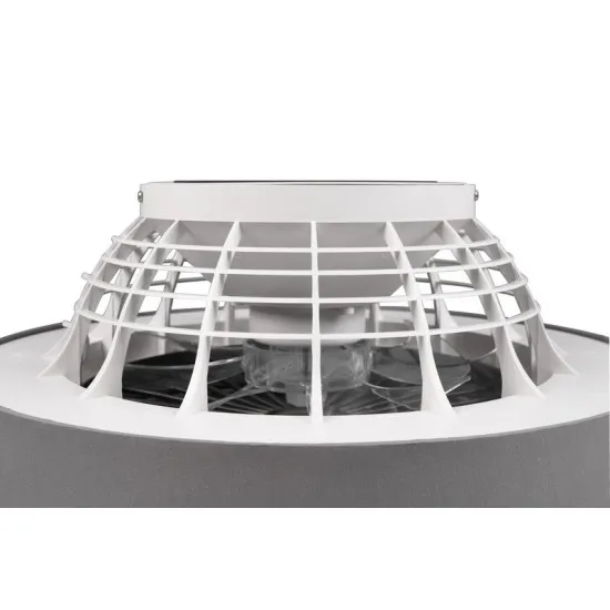 Trio Farsund szürke LED mennyezeti ventilátoros lámpa (TRI-R62662111) LED 1 izzós IP20