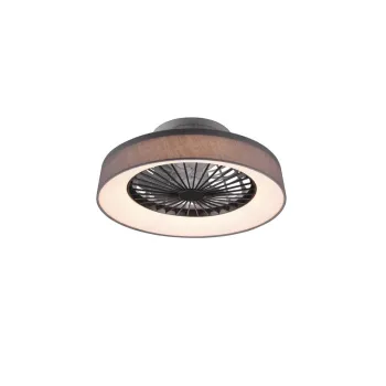 Trio Farsund szürke LED mennyezeti ventilátoros lámpa (TRI-R62662111) LED 1 izzós IP20 Trio Farsund szürke LED mennyezeti ventilátoros lámpa (TRI-R62662111) LED 1 izzós IP20