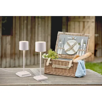 Trio Fernandez fehér LED kültéri asztali lámpa szett (TRI-R54096631) LED 6 izzós IP54