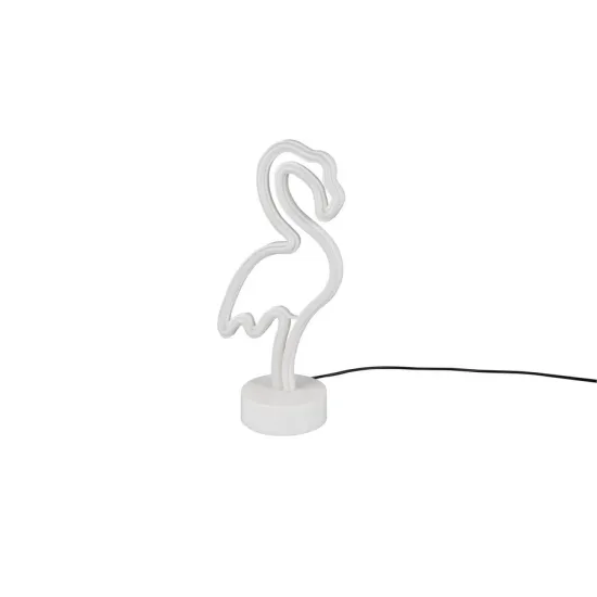 Trio Flamingo fehér gyerek LED asztali lámpa (TRI-R55240101) LED 1 izzós IP20