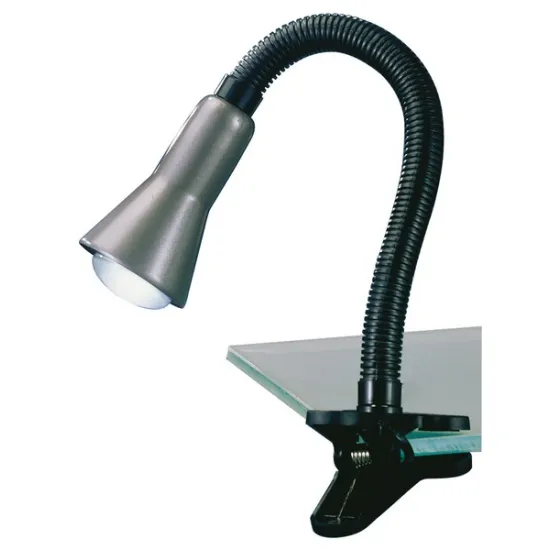 Trio Flexo fekete-ezüst asztali lámpa (TRI-5028010-47) E14 1 izzós IP20 Trio Flexo fekete-ezüst asztali lámpa (TRI-5028010-47) E14 1 izzós IP20