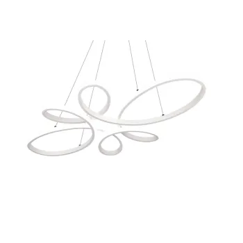 Trio Fly fehér LED függesztett lámpa (TRI-345619131) LED 1 izzós IP20 Trio Fly fehér LED függesztett lámpa (TRI-345619131) LED 1 izzós IP20