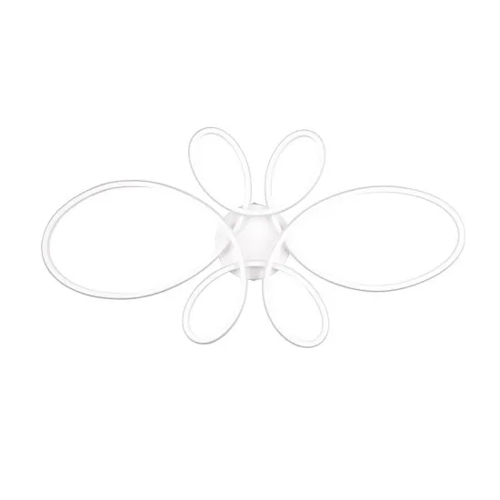 Trio Fly fehér LED mennyezeti lámpa (TRI-645619131) LED 1 izzós IP20