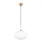 Trio Fomento sárgaréz-fehér függesztett lámpa (TRI-363190108) E27 1 izzós IP20