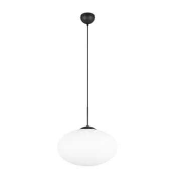 Trio Fomento fekete-fehér függesztett lámpa (TRI-363190132) E27 1 izzós IP20 Trio Fomento fekete-fehér függesztett lámpa (TRI-363190132) E27 1 izzós IP20