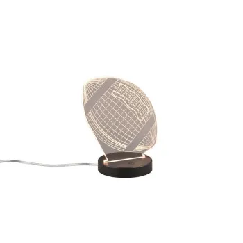 Trio Football fekete gyerek LED asztali lámpa (TRI-R52821132) LED 1 izzós IP20 Trio Football fekete gyerek LED asztali lámpa (TRI-R52821132) LED 1 izzós IP20