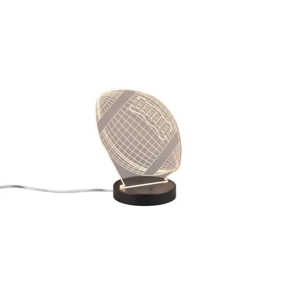 Trio Football fekete gyerek LED asztali lámpa (TRI-R52821132) LED 1 izzós IP20