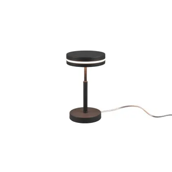 Trio Franklin antracit-fehér LED asztali lámpa (TRI-526510142) LED 1 izzós IP20