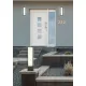 Trio Fuerte anracit-fehér LED kültéri állólámpa (TRI-526260142) LED 1 izzós IP54
