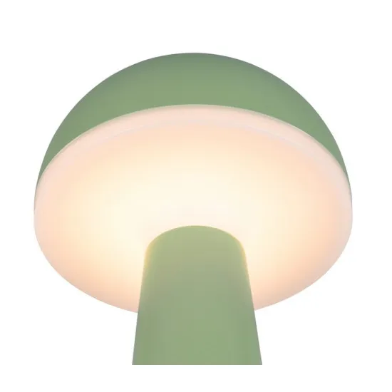 Trio Fungo pisztácia LED kültéri asztali lámpa (TRI-R57716149) LED 1 izzós IP54