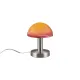 Trio Fynn II matt nikkel-narancs asztali lámpa (TRI-599100118) E14 1 izzós IP20