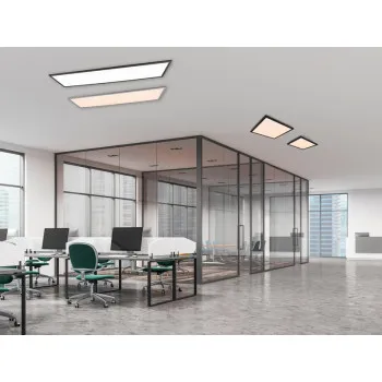 Trio Gamma fekete LED mennyezeti lámpa (TRI-R62861232) LED 1 izzós IP20