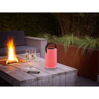 Trio Garcia fehér LED kültéri asztali lámpa (TRI-R54066101) LED 1 izzós IP44