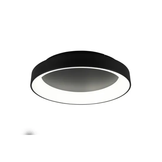 Trio Girona fekete-fehér LED mennyezeti lámpa (TRI-671290132) LED 1 izzós IP20