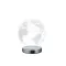Trio Globe króm-átlátszó gyerek LED asztali lámpa (TRI-R52481106) LED 1 izzós IP20