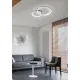 Trio Granada króm-fehér LED mennyezeti lámpa (TRI-673810206) LED 1 izzós IP20