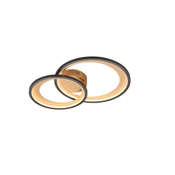 Trio Granada arany-fekete LED mennyezeti lámpa (TRI-673810232) LED 1 izzós IP20