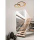 Trio Granada arany-fekete LED mennyezeti lámpa (TRI-673890232) LED 1 izzós IP20