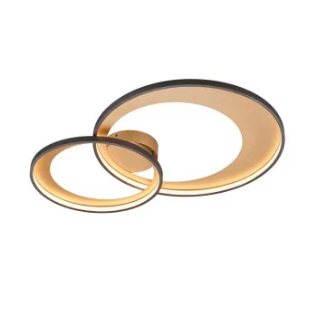 Trio Granada arany-fekete LED mennyezeti lámpa (TRI-673890232) LED 1 izzós IP20